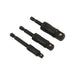 Laser Impact Quick Locking Socket Adaptor Set 75mm 3pc 7778 Laser - Dynamic Drive
