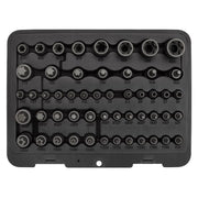 Sealey Premier Torx Master Socket Bit Set Trx-Star S2 Steel 1/4" 3/8" 1/2" Drive Sealey  - Dynamic Drive