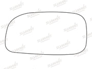 Summit Stick-On Standard Mirror Glass fits Toyota Corolla Carina LHS Summit - Dynamic Drive