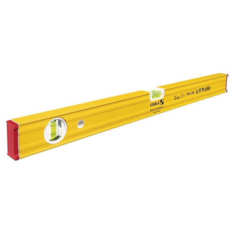 Stabila 80 ASM Magnetic Spirit Level 2 Vial 19178 60cm Stabila - Dynamic Drive