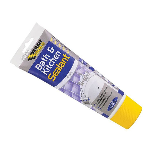 Everbuild Sika Bath & Kitchen Seal White Easi Squeeze 200ml Everbuild Sika - Dynamic Drive