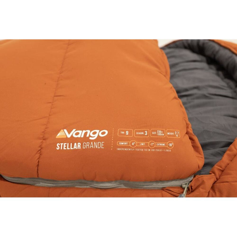 Vango Stellar Grande Sleeping Bag Harissa Vango - Dynamic Drive