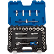 Draper Expert Combined MM/AF Socket Set, 1/2" Sq. Dr. (41 Piece) 16453 Draper - Dynamic Drive