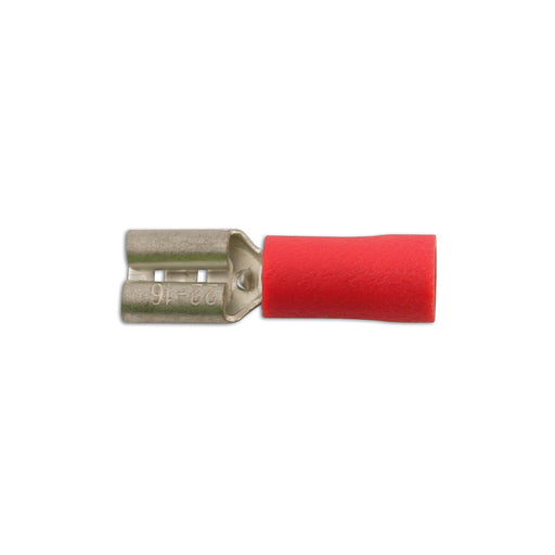 Tool Connection Red Female Push-On 6.3mm 100pc 30132 Tool Connection - Dynamic Drive