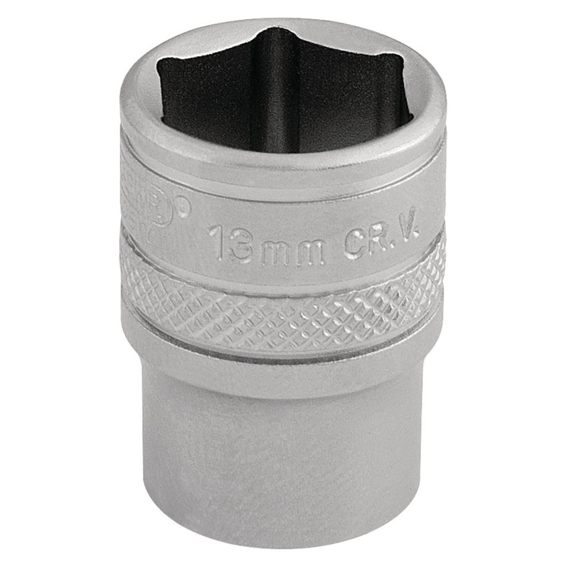 Draper Socket, 1/4" Sq. Dr., 13mm 16516 Draper - Dynamic Drive