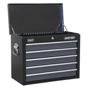 Sealey Tool Chest Combination 16 Drawer with Ball-Bearing Slides Black/Grey Sealey - Dynamic Drive