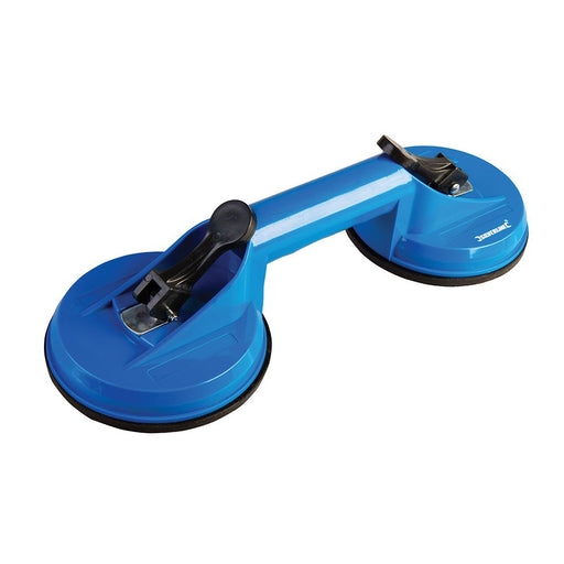 Silverline Double Suction Pad 70kg Silverline - Dynamic Drive