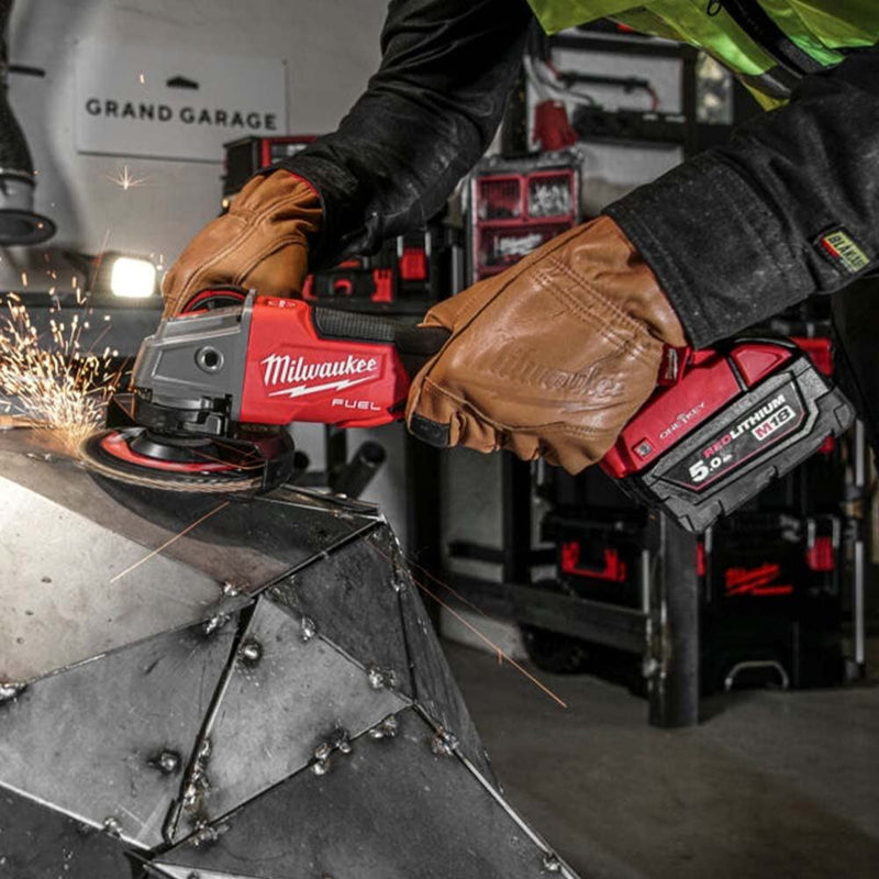 Milwaukee M18 115mm Small Angle Grinder (Kit) 4933478432 Milwaukee - Dynamic Drive