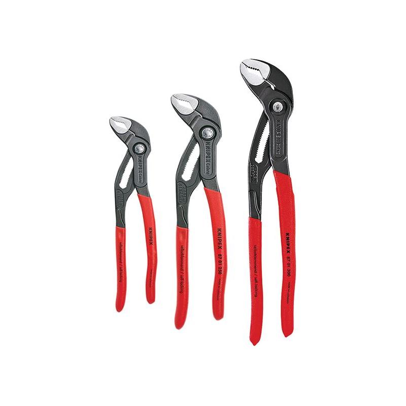 Knipex Cobra® Water Pump Pliers Set, 3 Piece Knipex - Dynamic Drive
