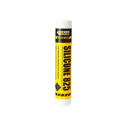 Everbuild Sika Tecnic Silicone 825 Sealant Brown 380ml Everbuild Sika - Dynamic Drive