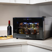 Baridi 8 Bottle Tabletop Wine Fridge & Cooler DH218 Baridi - Dynamic Drive