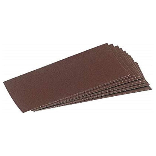 Draper Aluminium Oxide Sanding Sheets, 232 x 92mm, 120 Grit (Pack of 10) 59467 Draper - Dynamic Drive