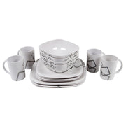 Reimo Cuneo Anti Slip 16pc Melamine Set 91713 Camp 4 - Dynamic Drive