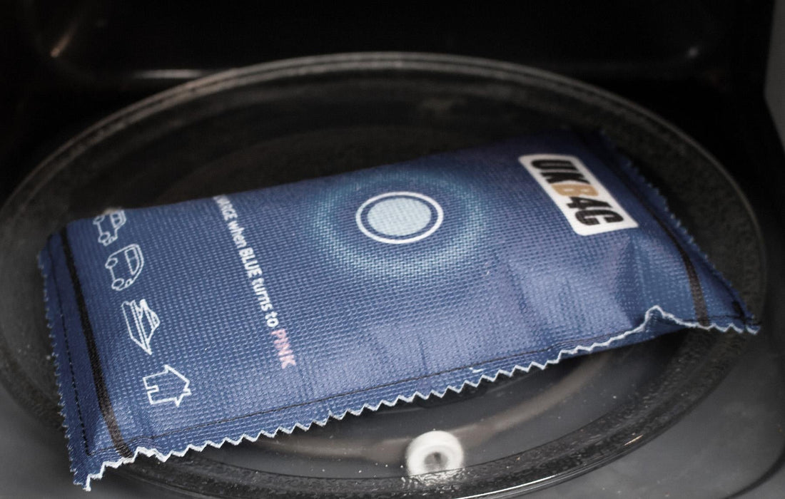 2x Car Home Dehumidifier Large Dry Bag Moisture Killer Absorber Pad Reusable Microwave UKB4C - Dynamic Drive