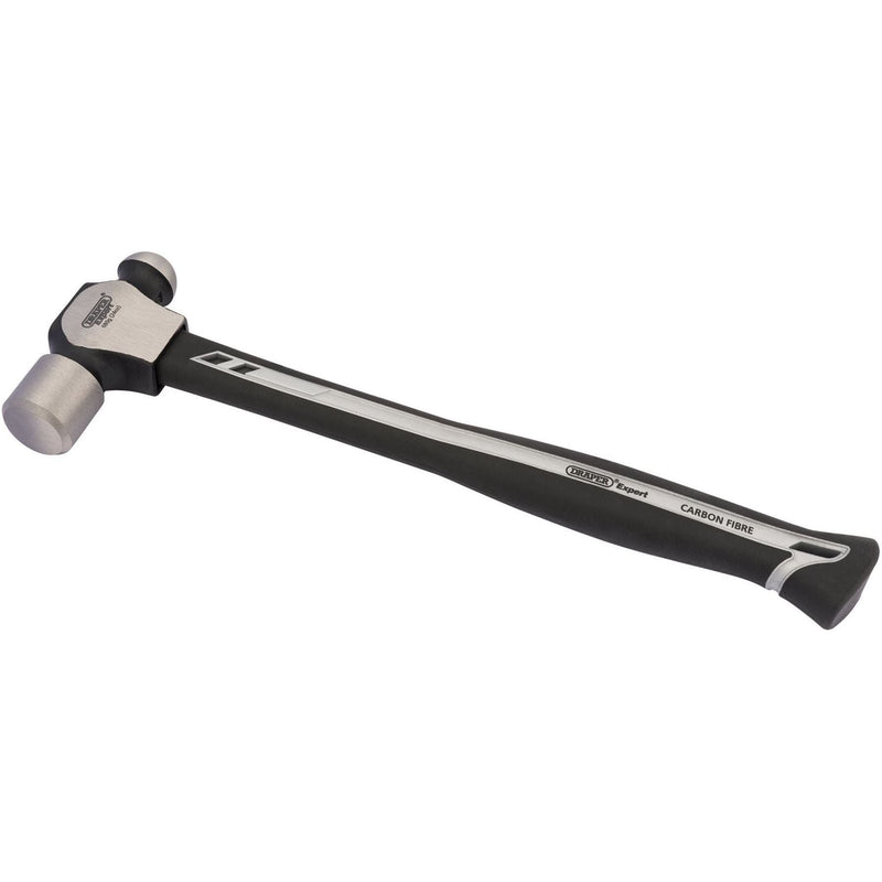 Draper Carbon Fibre Shaft Ball Pein Hammer, 680g/24oz 26328 Draper - Dynamic Drive