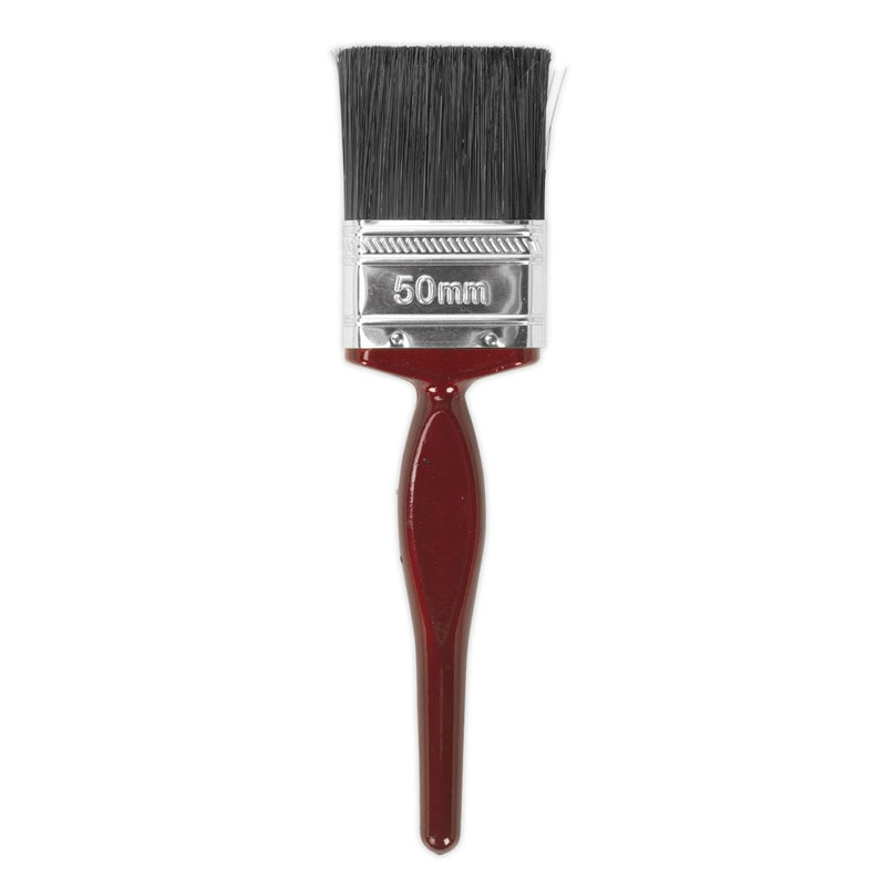 Sealey Pure Bristle Paint Brush 50mm Pack of 10 SPB50S Sealey - Dynamic Drive