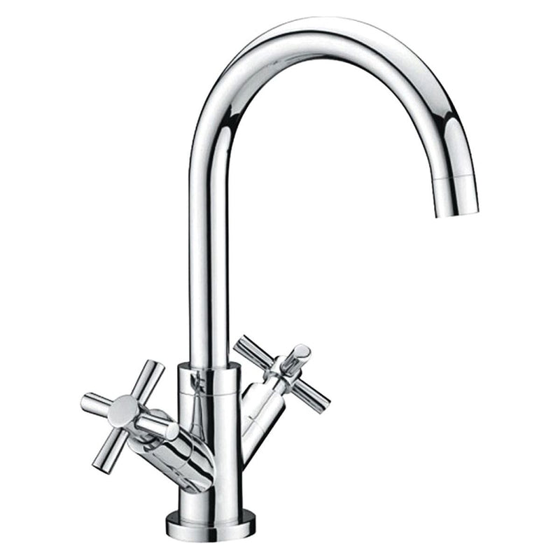 AG Westley (Maverick) Cross Head Kitchen / Galley Mixer Tap Chrome AG - Dynamic Drive