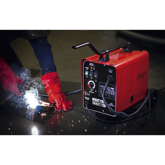 Sealey Professional Gas/No-Gas MIG Welder 150Amp 230V MIGHTYMIG150 Sealey  - Dynamic Drive