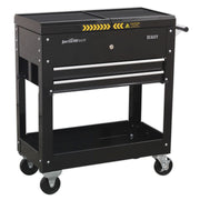Sealey Mobile Tool & Parts Trolley Black AP705MB Sealey - Dynamic Drive