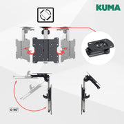 Kuma Flip Down Tv Bracket BKUMBRK156 Kuma - Dynamic Drive