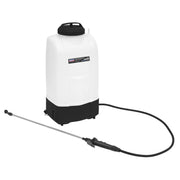 Sealey Cordless Garden Backpack Sprayer 20V SV20 Series 15L Body Only CP20VGBS Sealey - Dynamic Drive