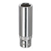 Sealey WallDrive Socket 11mm Deep 1/4"Sq Drive Fully Polished SP1411D Sealey - Dynamic Drive