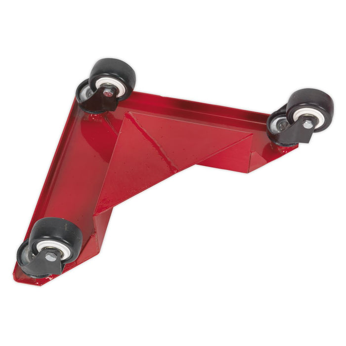 Sealey Corner Transport Dollies Set of 4 150kg Capacity CM4 Sealey - Dynamic Drive