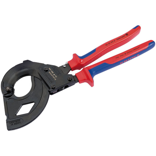 Draper Knipex 95 32 Ratchet Action Cable Cutter For SWA Cable, 315mm, 315A 82575 Draper - Dynamic Drive