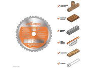 Evolution Multi-Material Mitre Saw Blade 185 x 20mm x 20T Evolution - Dynamic Drive