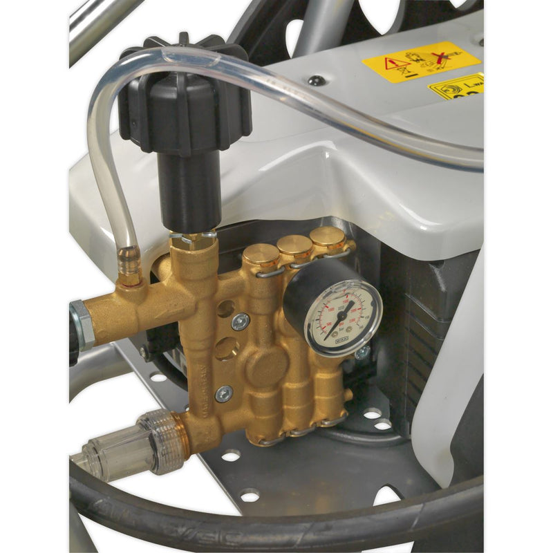 Sealey Professional Pressure Washer 150bar with TSS & Nozzle Set 230V PW5000 Sealey - Dynamic Drive