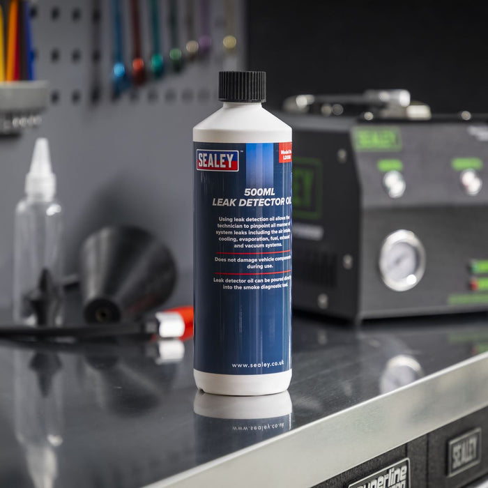 Sealey Leak Detector Oil 500ml LDO50 Sealey - Dynamic Drive