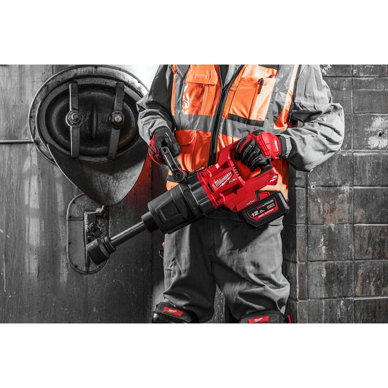 Milwaukee M18 FUEL ONE-KEY 1in. High Torque D-Handle Impact Wrench With Friction Ring And Extended Anvil Milwaukee - Dynamic Drive