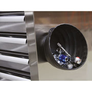 Sealey Magnetic Parts Tray Bowl Dish 150mm Non Marking Small Parts Storage Black Sealey  - Dynamic Drive