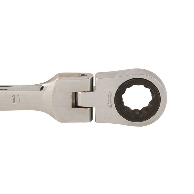 Silverline Flexible Head Ratchet Spanner 11mm Silverline - Dynamic Drive