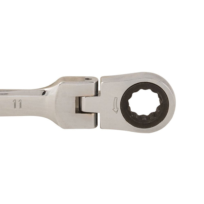 Silverline Flexible Head Ratchet Spanner 11mm Silverline - Dynamic Drive