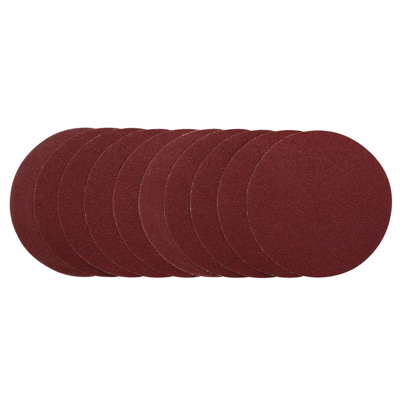 Draper Sanding Discs, 200mm, 40 Grit (Pack of 10) 10229 Draper - Dynamic Drive