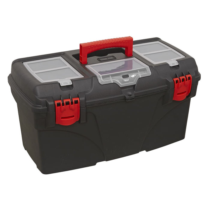 Sealey Toolbox with Tote Tray 500mm AP560 Sealey - Dynamic Drive