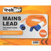 Vechline Mains Extension Lead 10M/Poly Bag QQ016161B Vechline - Dynamic Drive