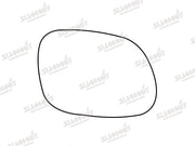 Summit Stick-On Standard Mirror Glass fits Kia Soul 14 to 17 RHS Summit - Dynamic Drive