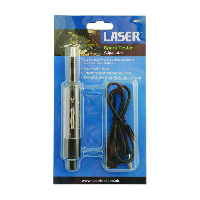 Laser Adjustable Spark Tester 5655 Laser - Dynamic Drive