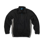 Tough Grit 2-Tone 1/4 Zip Fleece Black / Charcoal S Tough Grit - Dynamic Drive