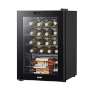 Baridi 20 Bottle Wine Cooler Fridge with Touchscreen Controls & LED Light - Black Baridi  - Dynamic Drive