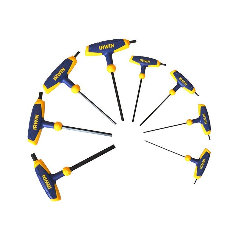 Irwin® Metric T-Handle Hex Key Set, 8 Piece IRWIN® - Dynamic Drive