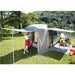 F45S fits VW T5 T6 California Awning 260 Deep Black Case Royal Grey Fabric Fiamma  - Dynamic Drive