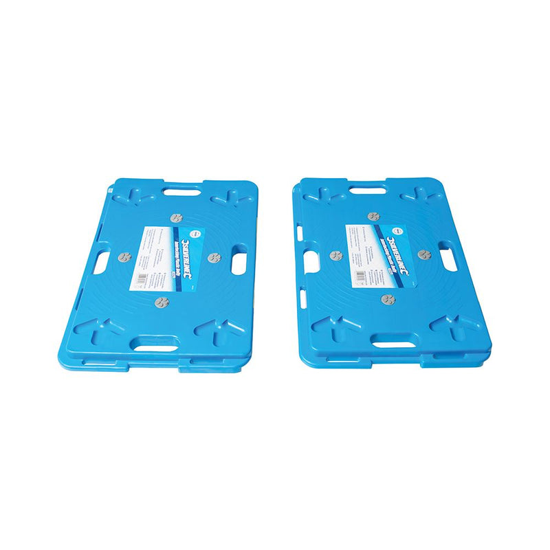 Silverline Interlocking Plastic Dolly 100kg Silverline - Dynamic Drive