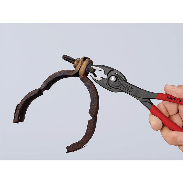 Draper Knipex 82 01 200 SB TwinGrip Slip Joint Pliers, 200mm 03518 Draper - Dynamic Drive