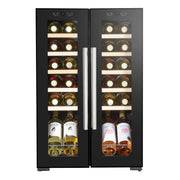 Baridi 24 Bottle Dual Zone Wine Fridge & Cooler DH97 Baridi - Dynamic Drive