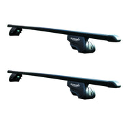 Steel Locking Roof Rack Cross Bars fits Doblo II 2010 - 2021 Summit  - Dynamic Drive
