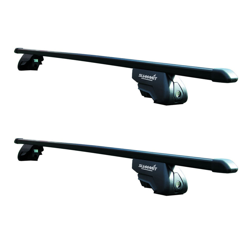 Steel Locking Roof Rack Cross Bars fits Doblo II 2010 - 2021 Summit  - Dynamic Drive