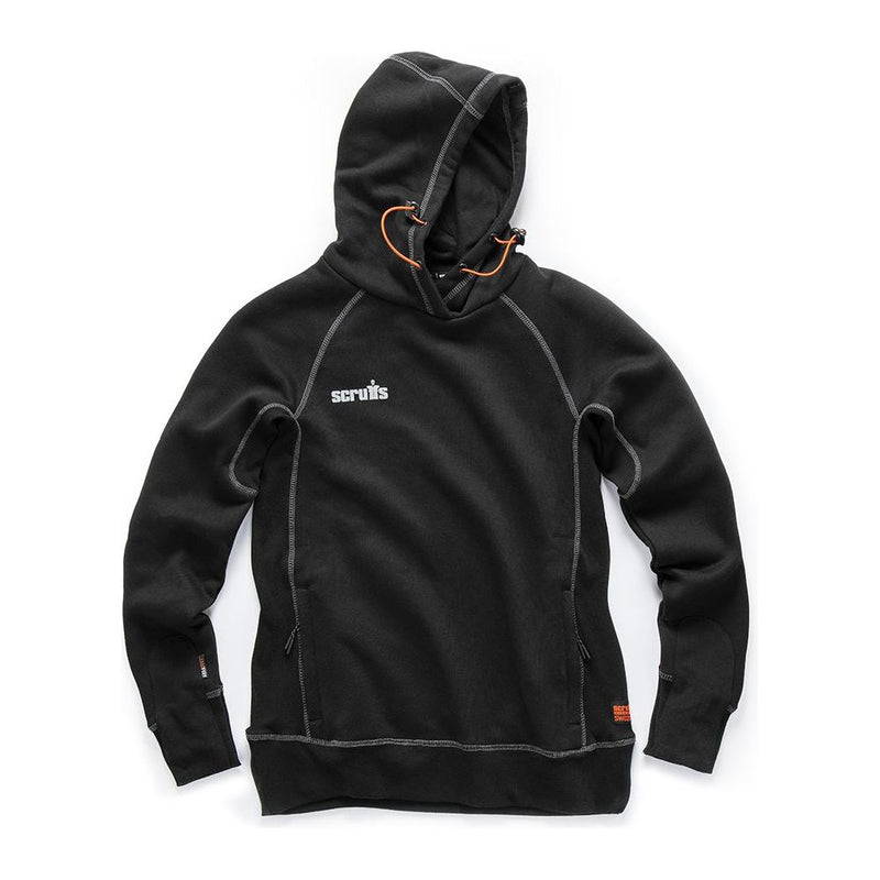 Scruffs Women's Trade Hoodie Black Size 10 Scruffs - Dynamic Drive